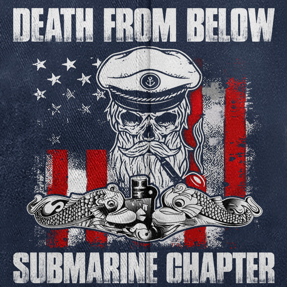 Navy Submarine Death From Below Washed Cap