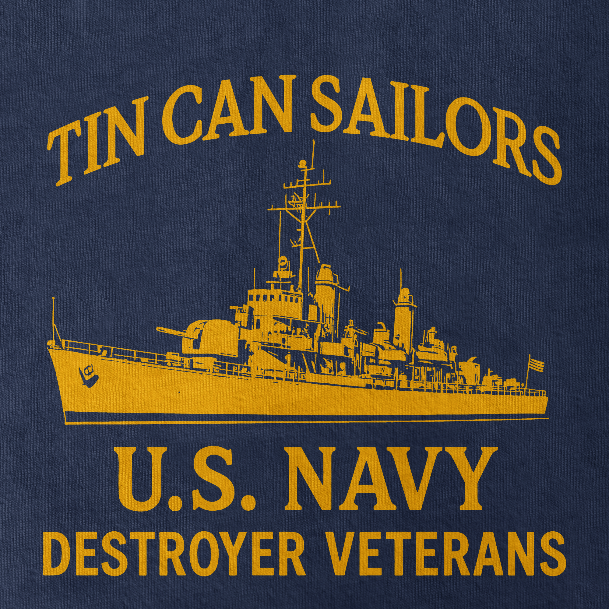 Personalizable Tin Can Sailors Classic T-shirt