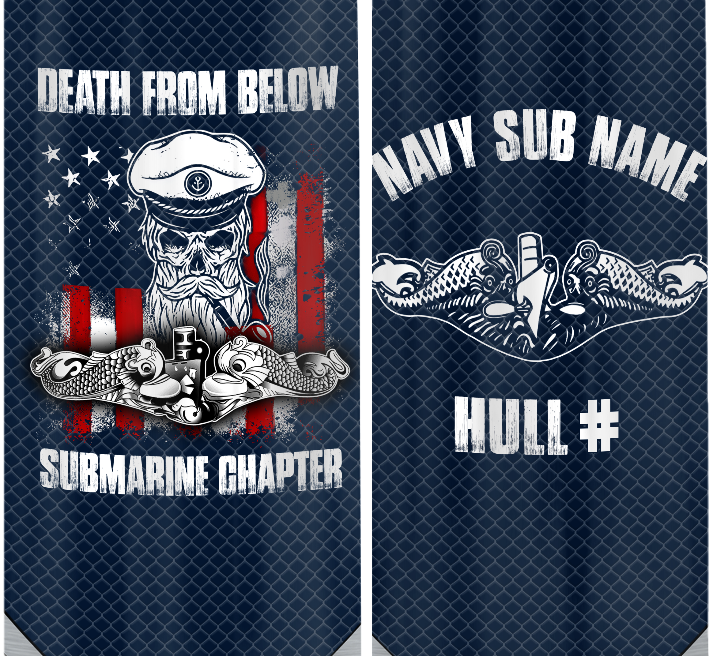 Navy Submarine Bullet Tumbler