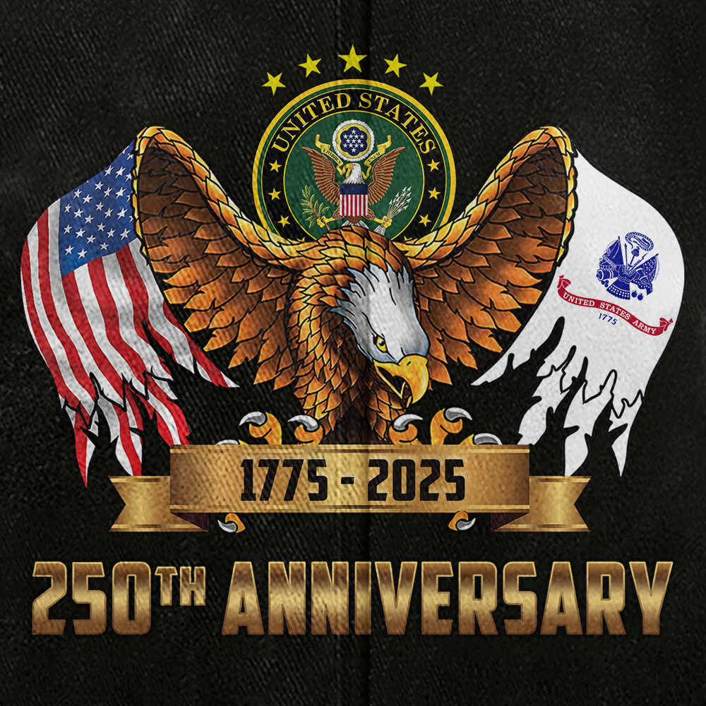 Army 250th Anniversary Washed Cap