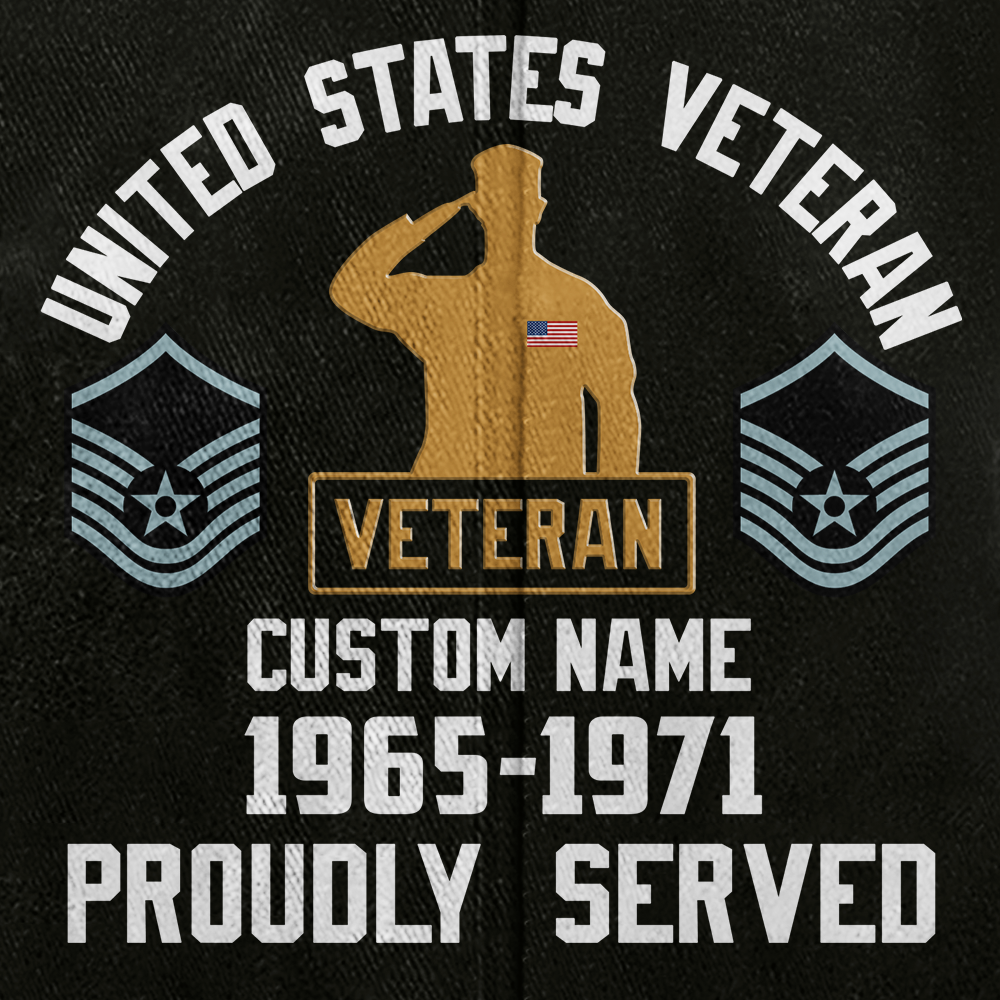 Personalizable Veteran Proudly Served Washed Cap