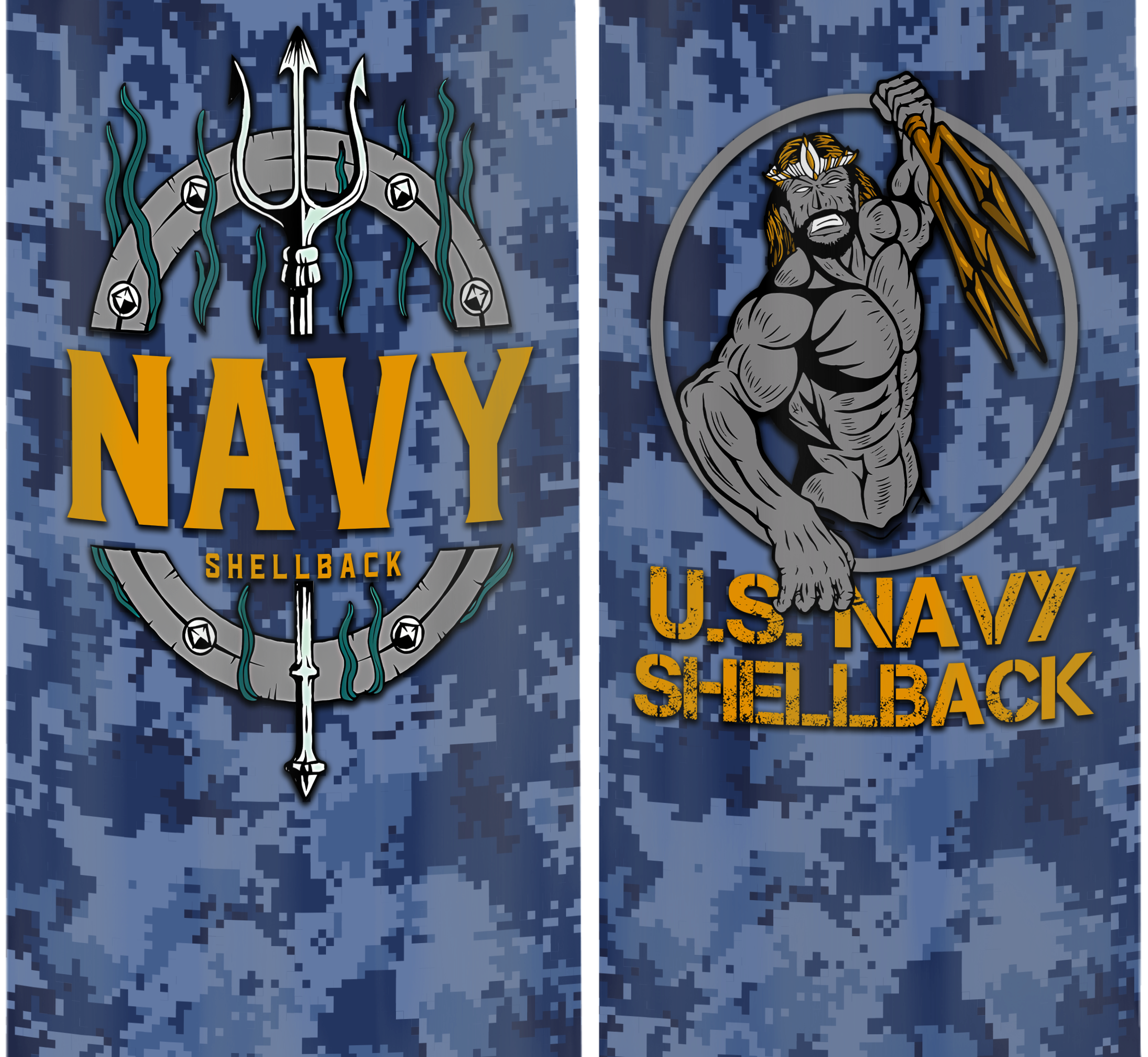Navy Shellback Bullet Tumbler