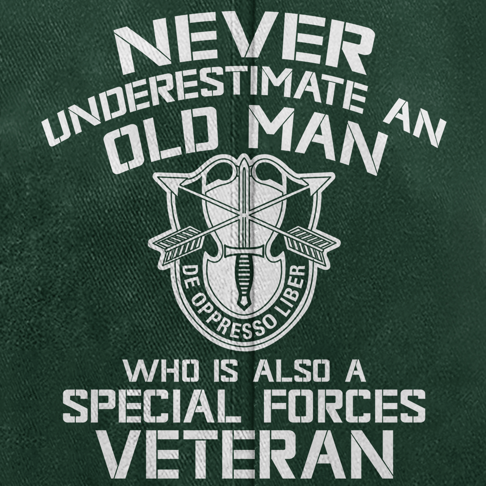 Personalizable Special Forces Washed Cap