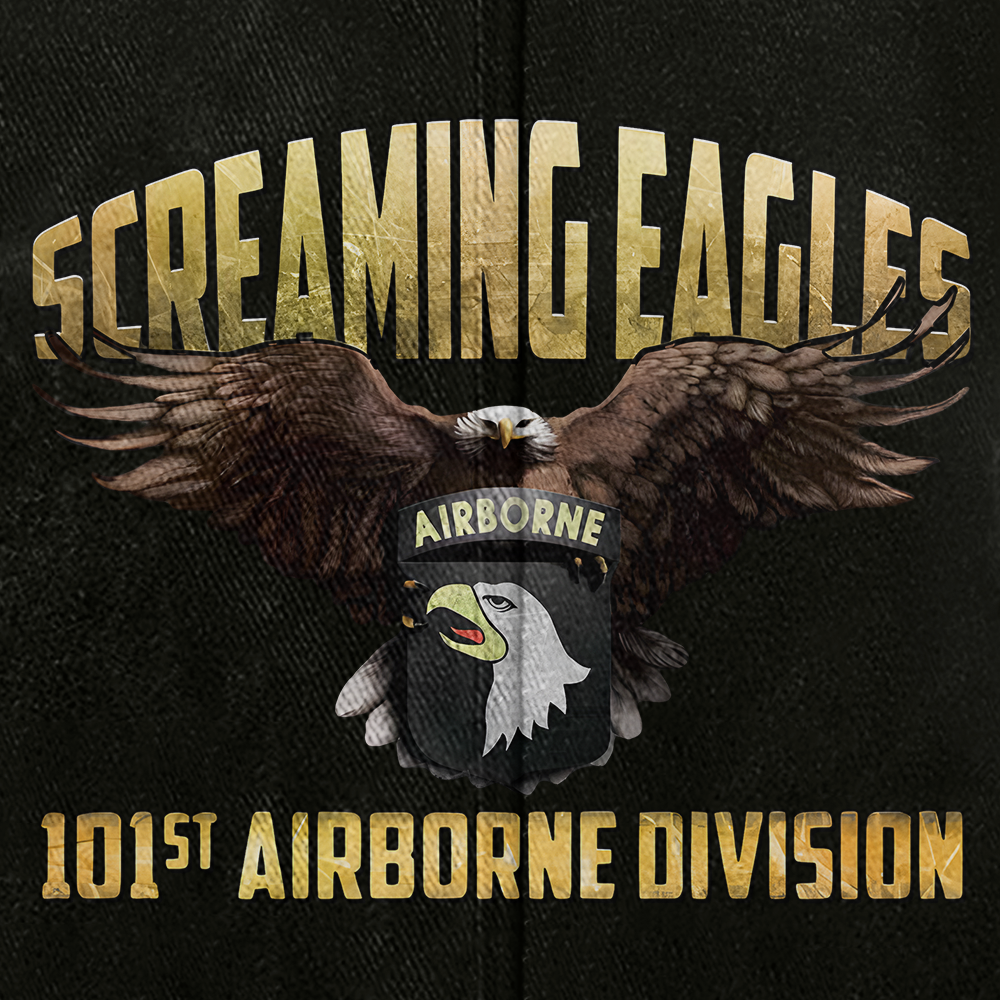 Airborne Screaming Eagles Washed Cap