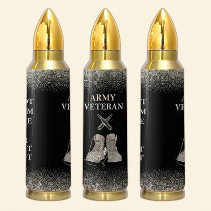 Army Veteran Foxtrot Bullet Tumbler