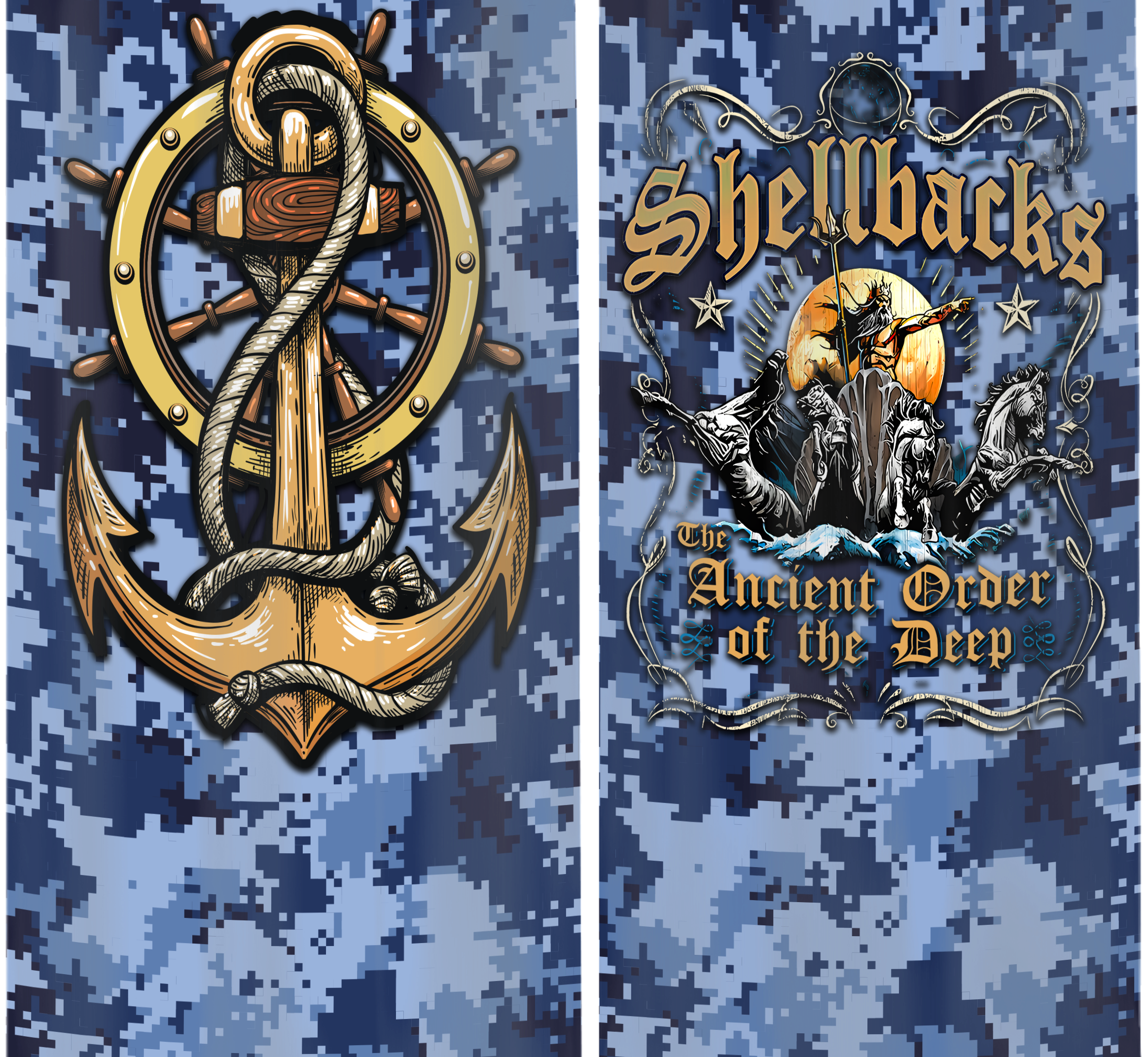 Navy Shellback Bullet Tumbler