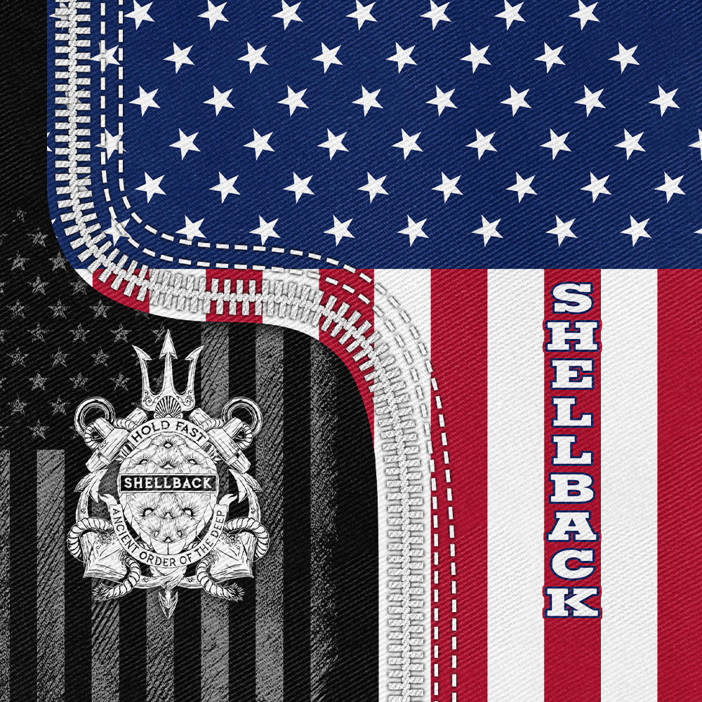 Shellback Crossing The Line Classic Cap