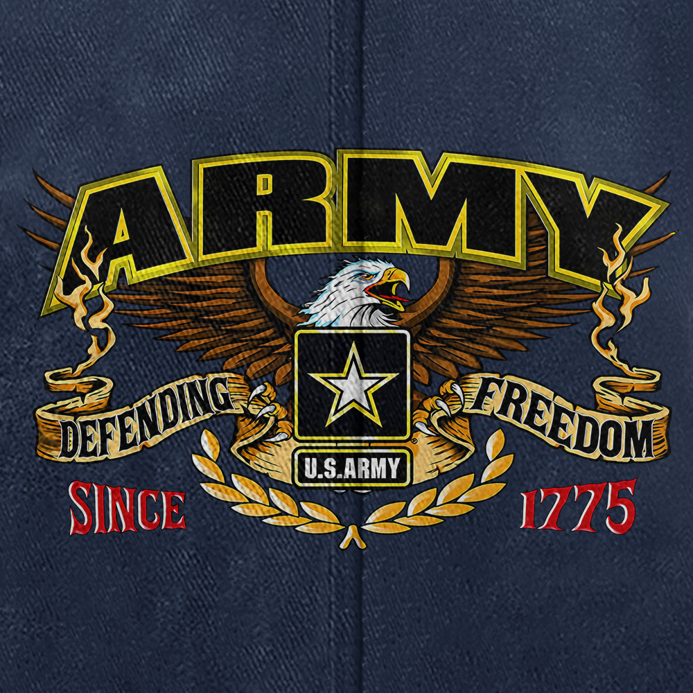 Personalizable Defending Freedom Since 1775 Washed Cap