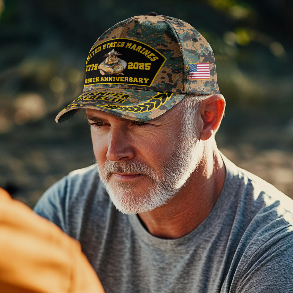Marines 250th Anniversary Classic Cap