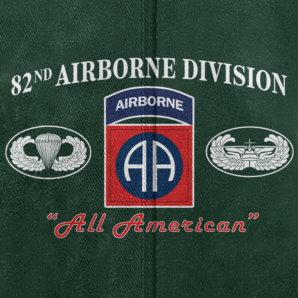 82nd Airborne All American Washed Cap