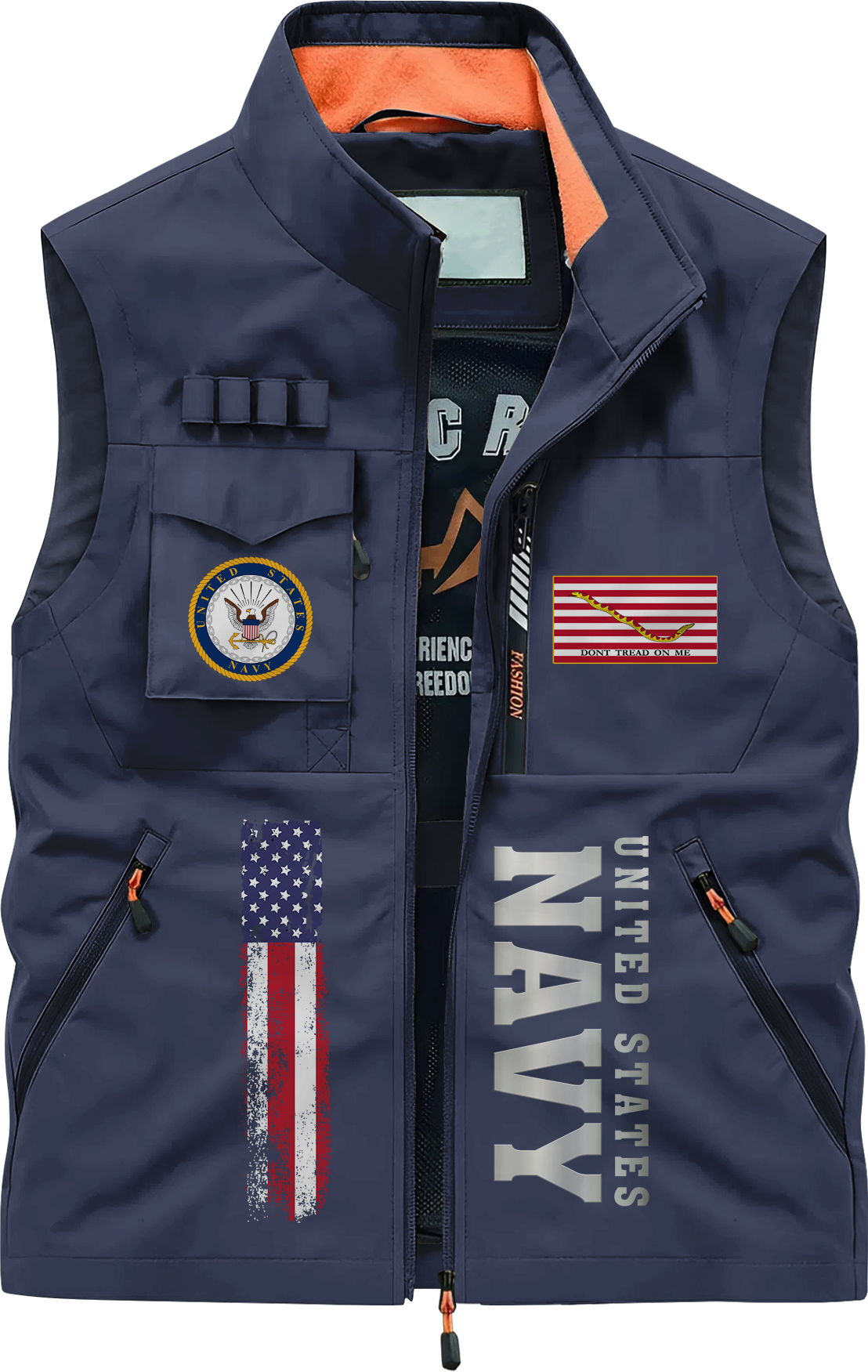 Being A Navy Veteran Is An Honor Pocket Vest