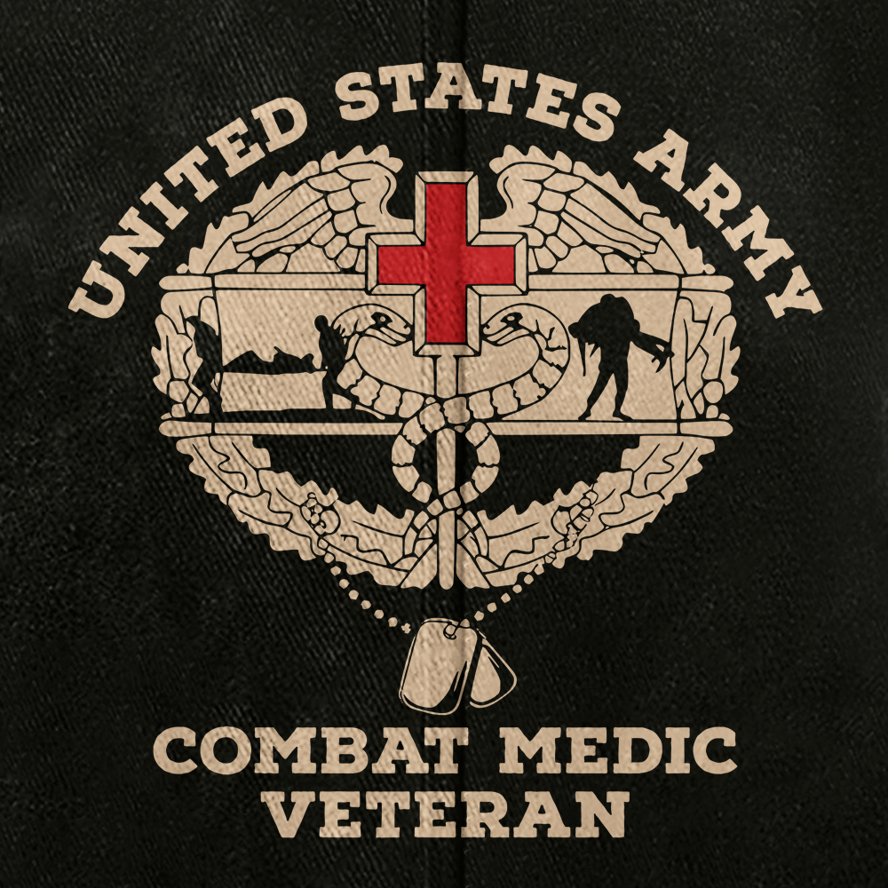 Personalizable Combat Medic Washed Cap