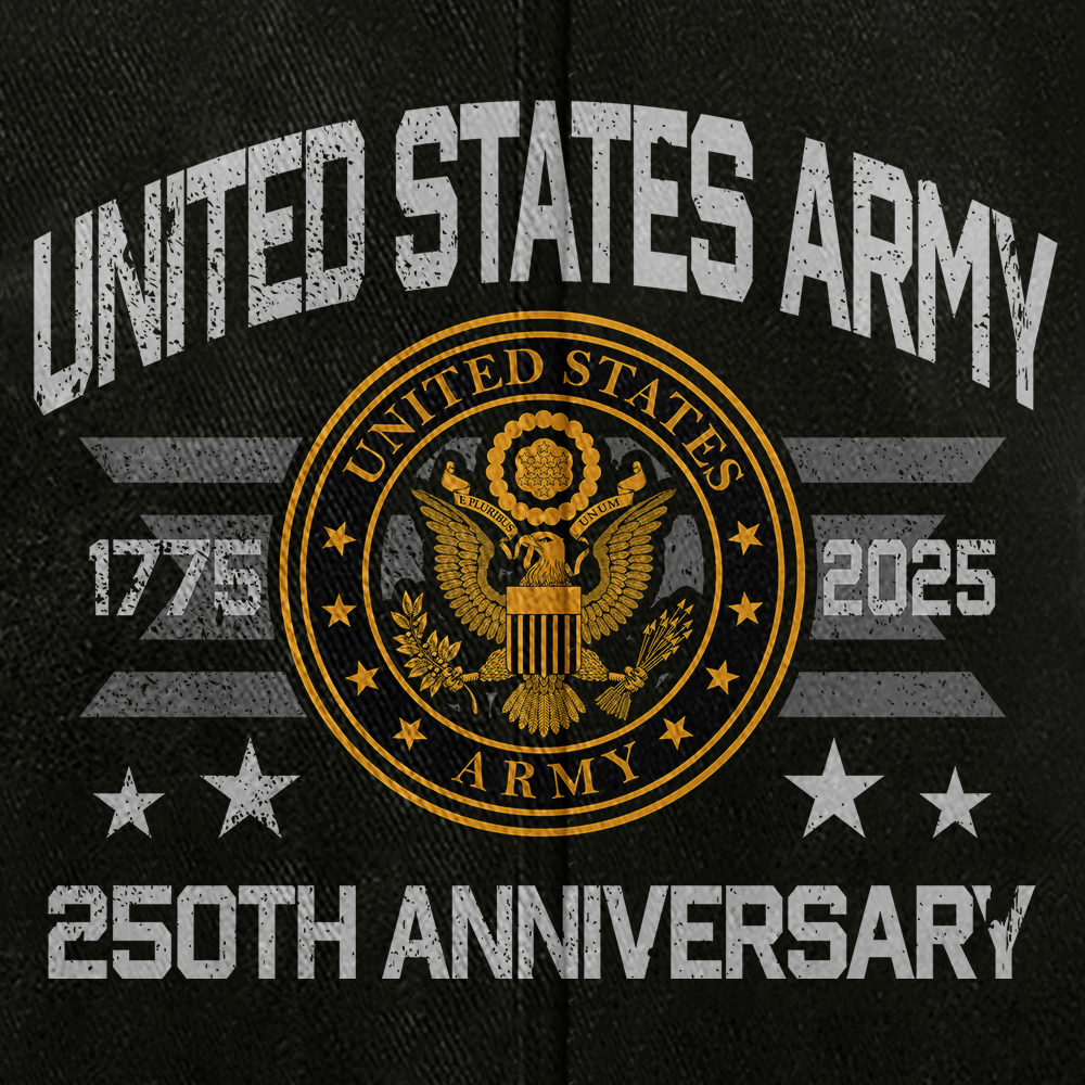 Army 250th Anniversary Washed Cap