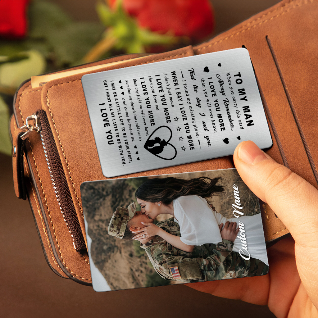 Personalizable Veteran Wallet Card