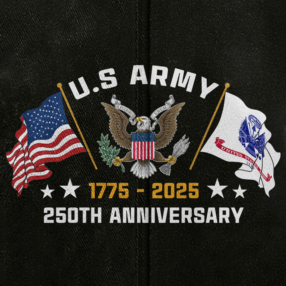 Army 250th Anniversary Washed Cap