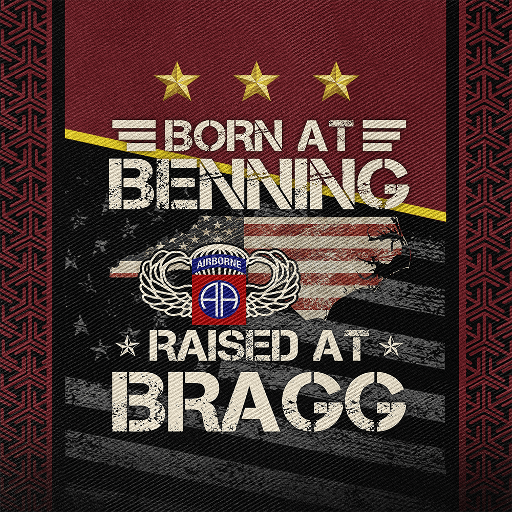 Born At Benning Raised At Bragg Jeff Cap