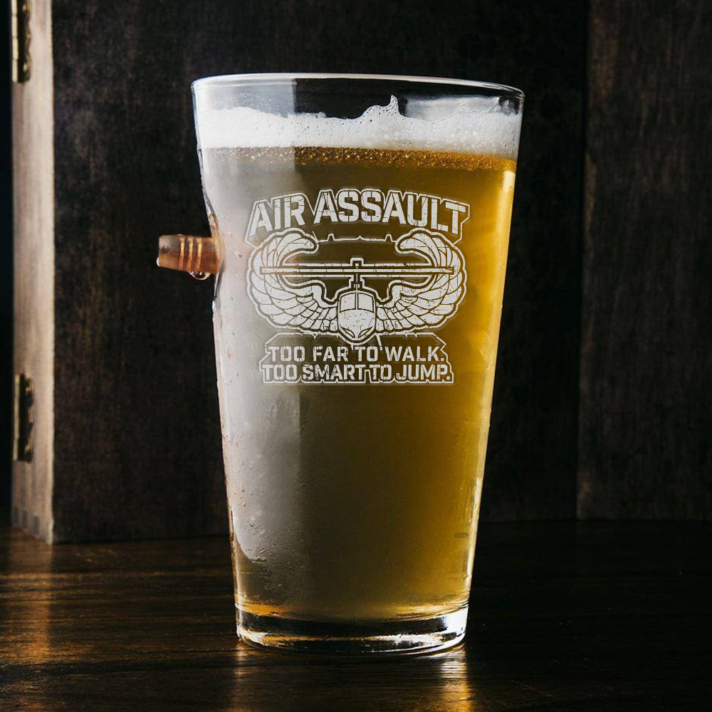 Army Air Assault Bullet Pint Glass