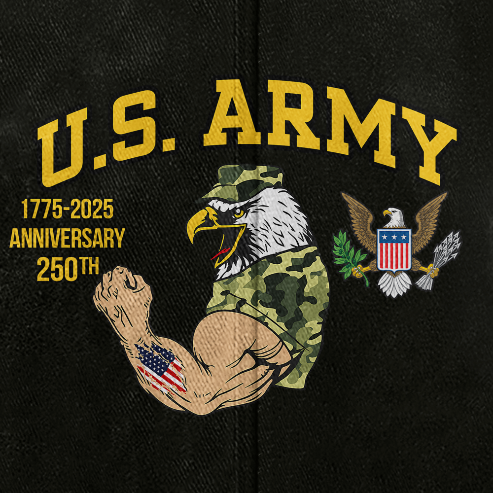 Army 250th Anniversary Washed Cap