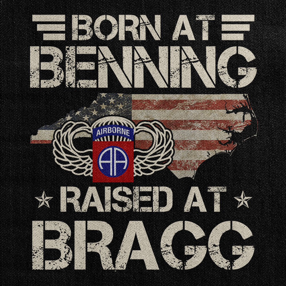 Born At Benning Raised At Bragg Parka Jacket