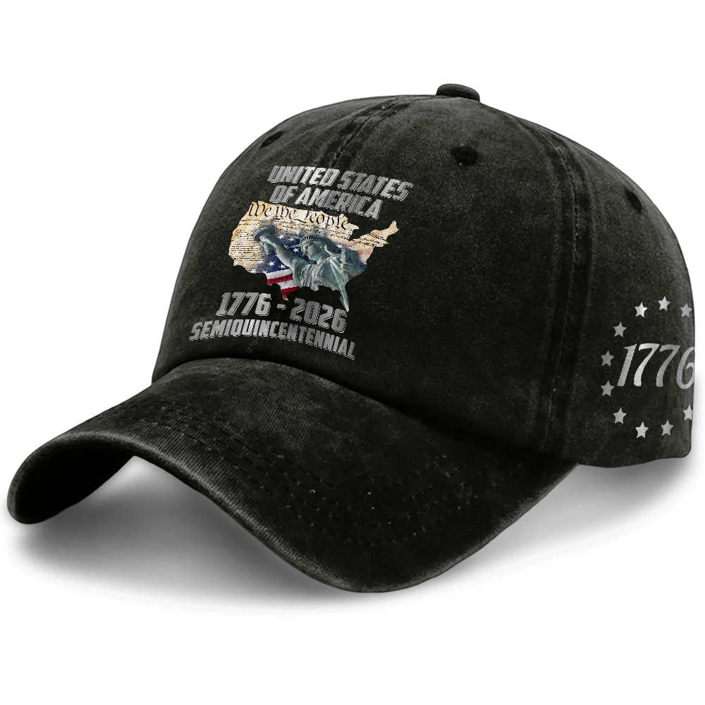 America 250th Anniversary Washed Cap