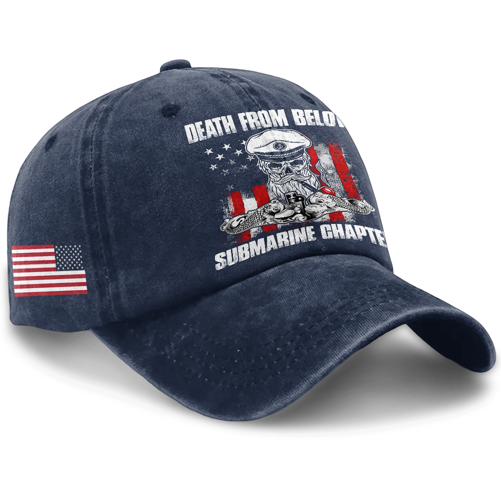 Navy Submarine Death From Below Washed Cap