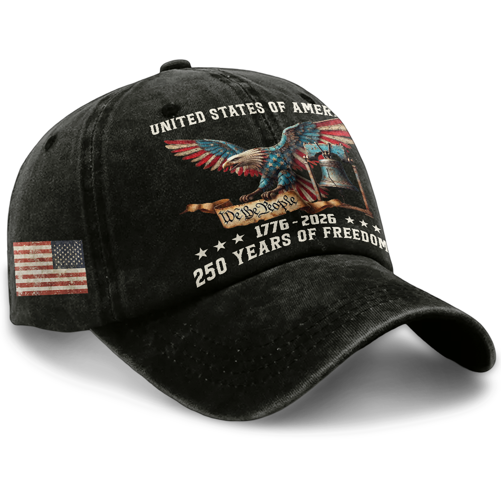 America 250th Anniversary Washed Cap