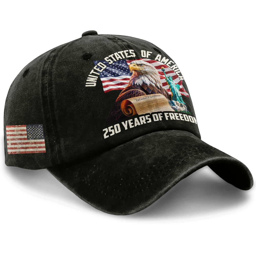 America 250th Anniversary Washed Cap