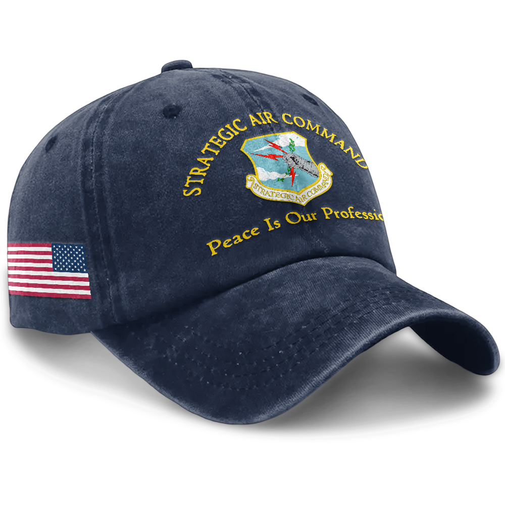 Personalizable Air Force Washed Cap