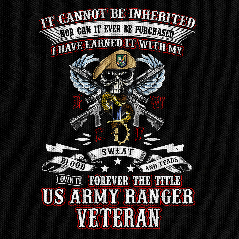 Personalizable 75th Ranger Regiment Quarter Zip Hoodie