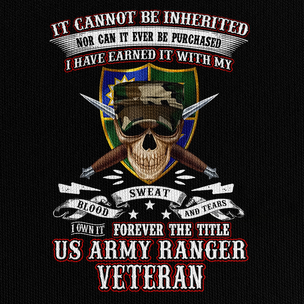 Personalizable 75th Ranger Regiment Quarter Zip Hoodie