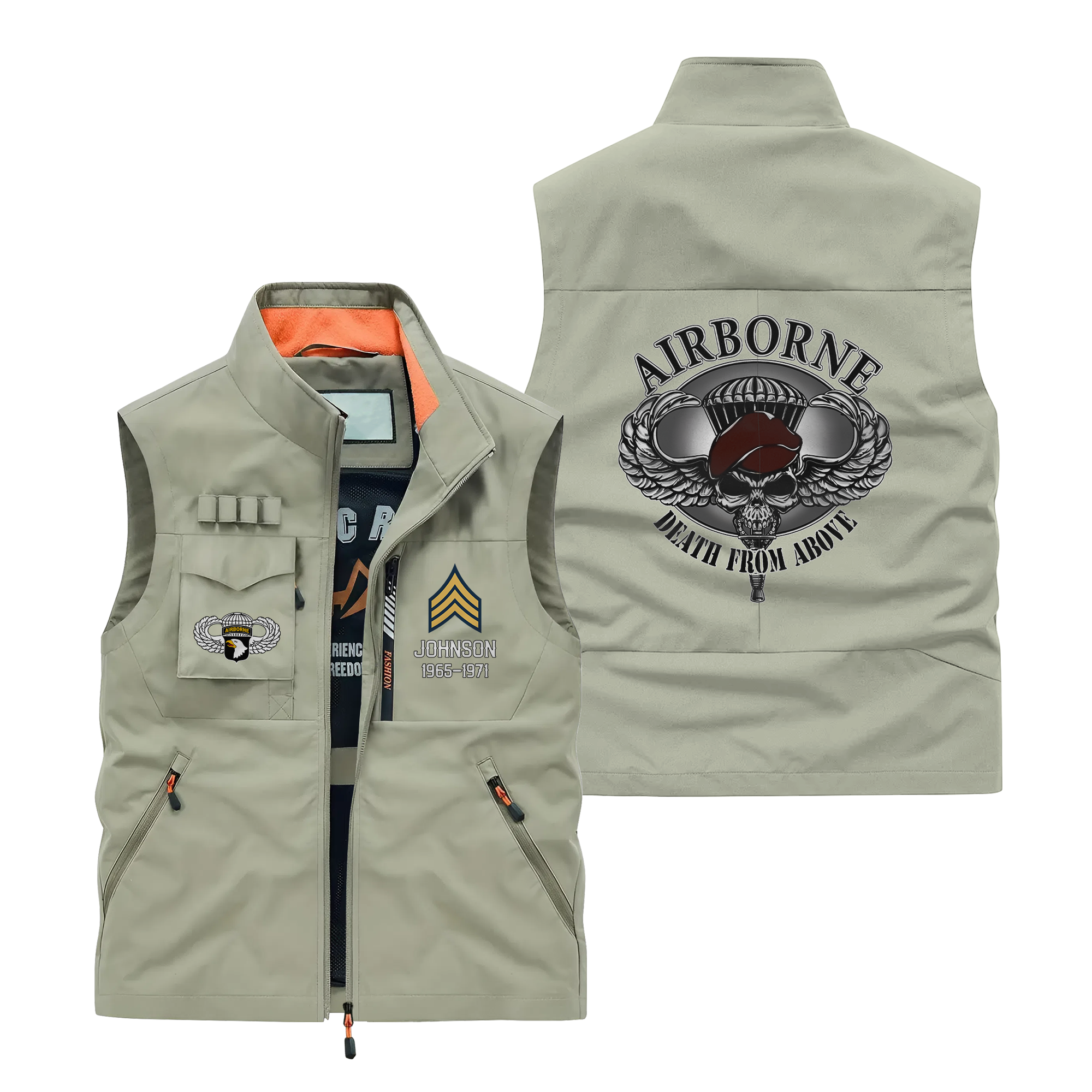 Navy Submarine I'm .02% Pocket Vest