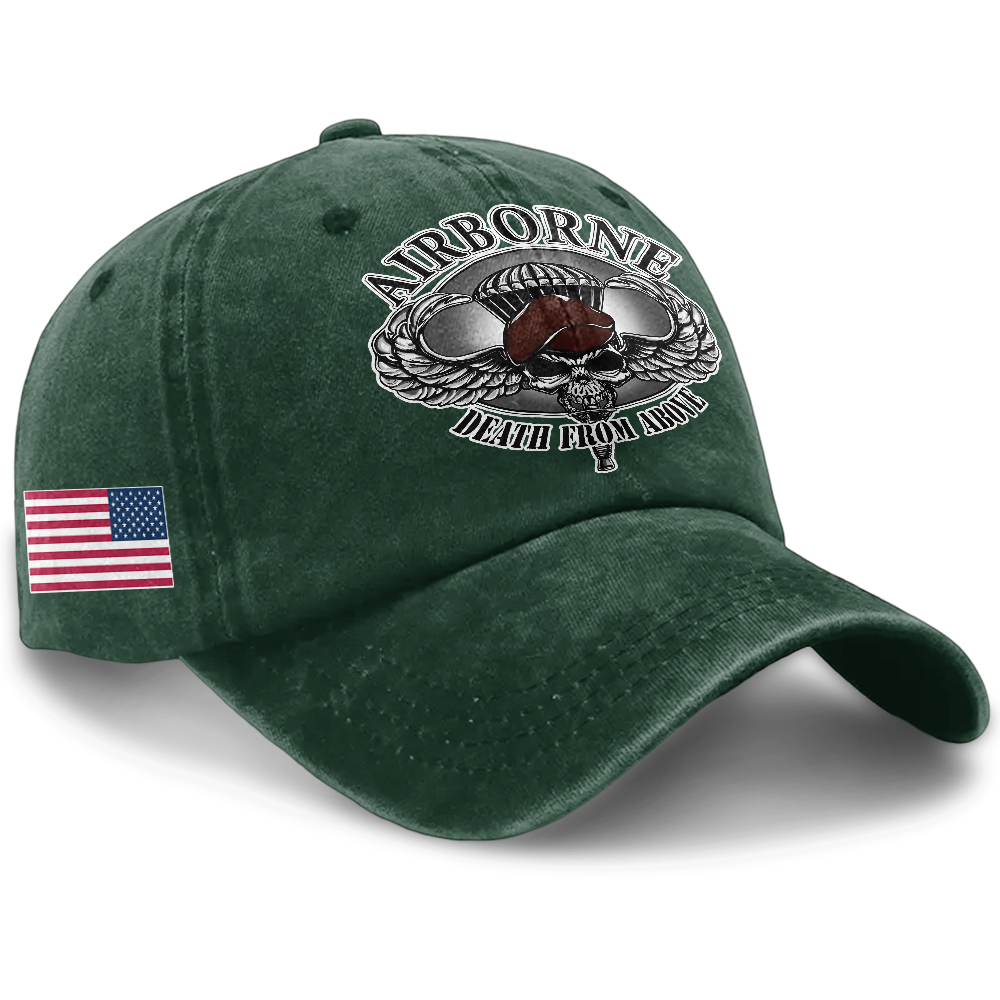 Airborne Death From Above Washed Cap