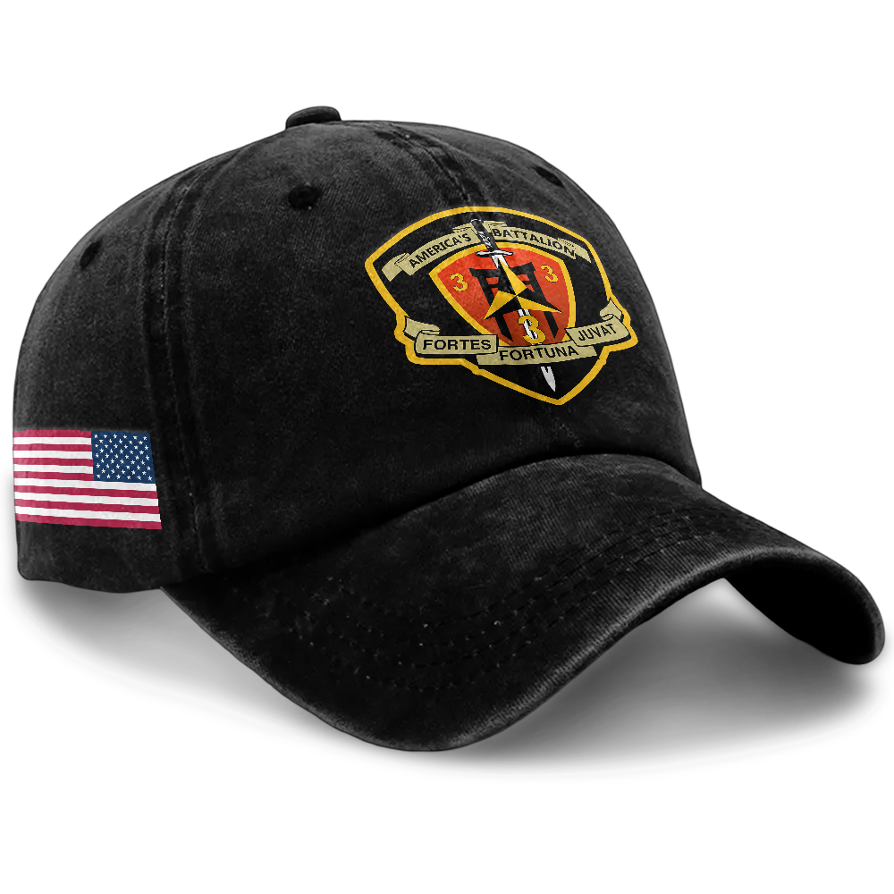 Personalizable 3rd Battalion Washed Cap