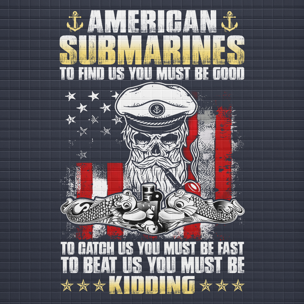 Personalizable Navy Submariner To Find Us You Must Be Good Waffle Hooded Jacket