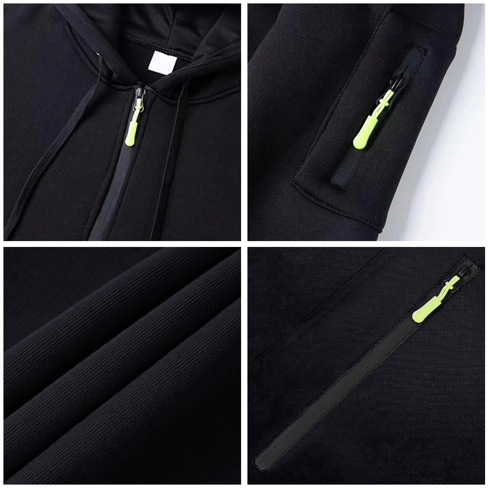 Why I Chose To Be An Air Force Veteran  Zipper Pouch Quarter-Zip Hoodie