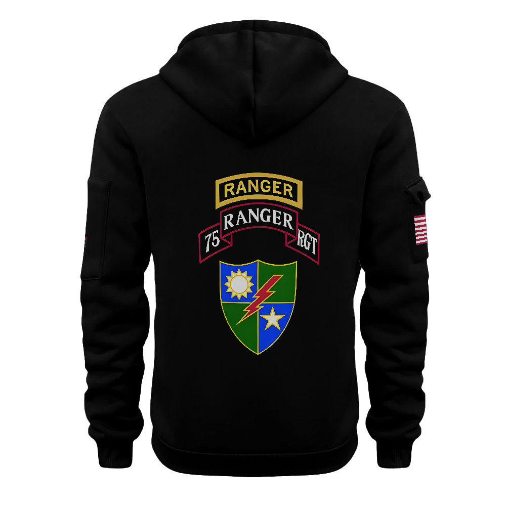 75th Ranger Regiment Quarter Zip Hoodie