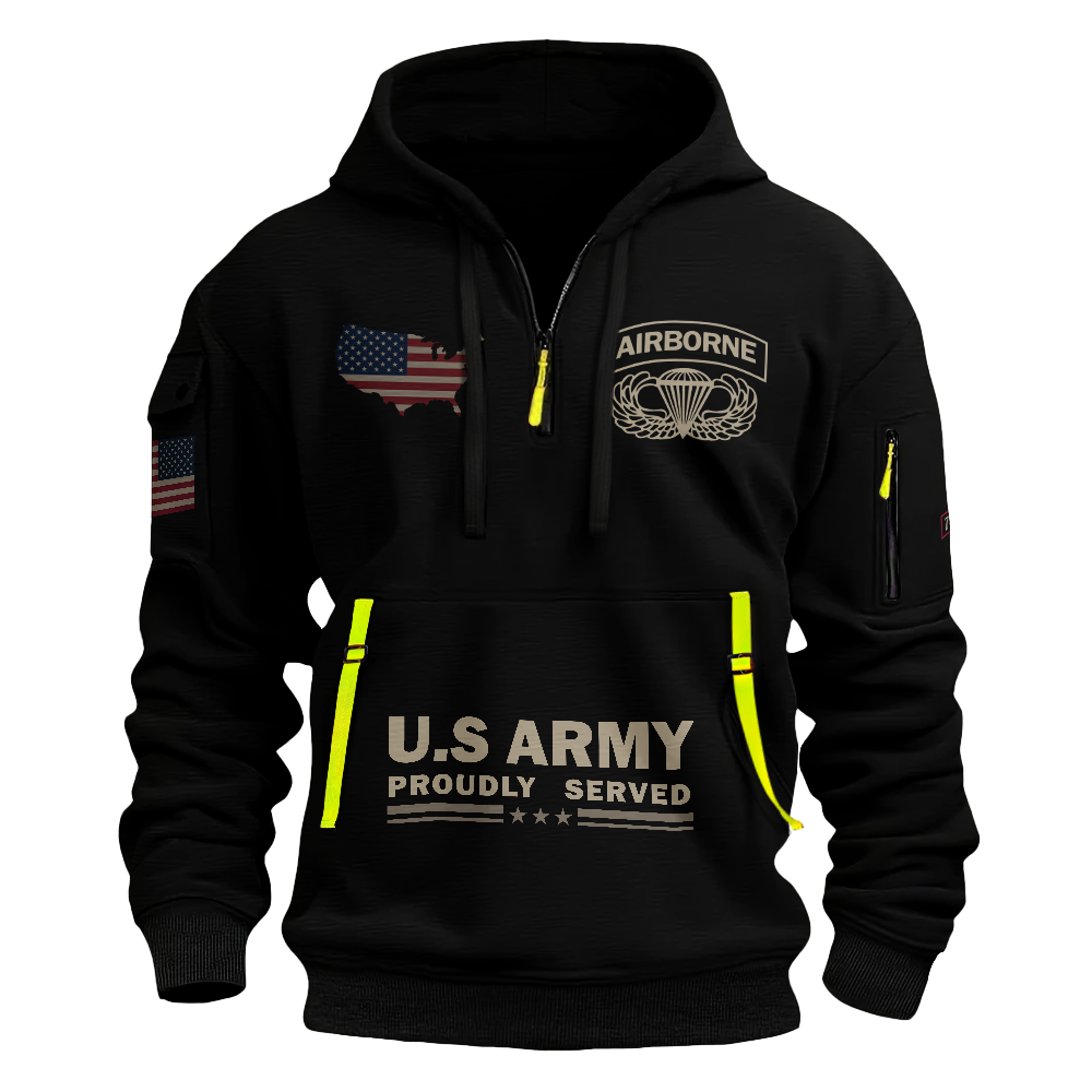 75th Ranger Regiment Quarter Zip Hoodie