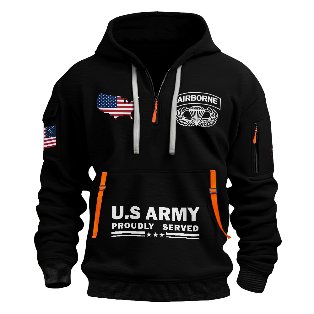 75th Ranger Regiment Quarter Zip Hoodie