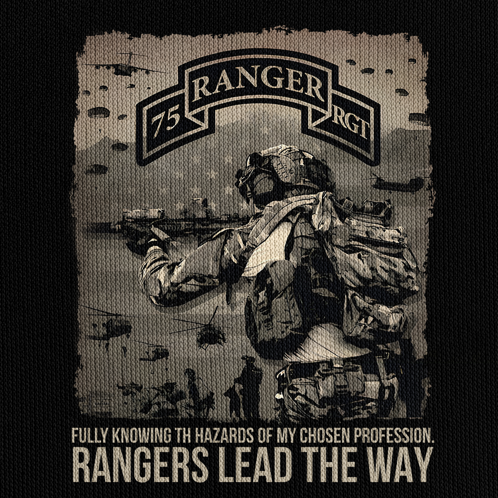 75th Ranger Regiment Quarter Zip Hoodie