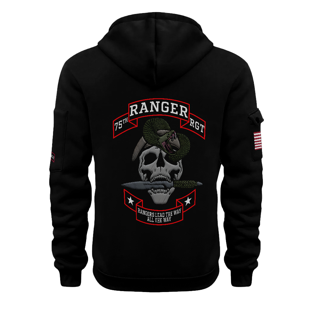 75th Ranger Regiment Quarter Zip Hoodie