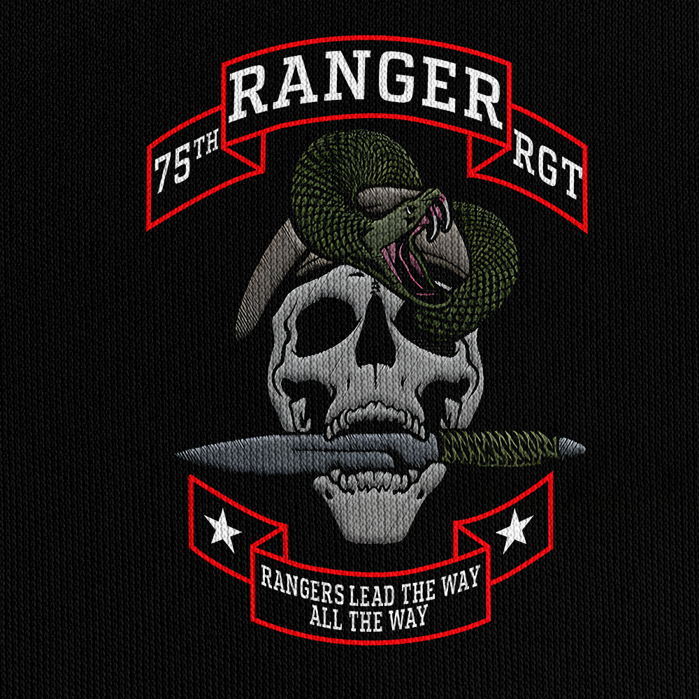 75th Ranger Regiment Quarter Zip Hoodie