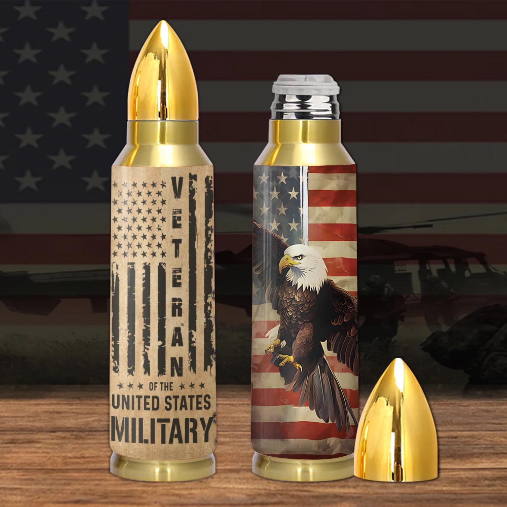 Veteran Of The Military Bullet Tumbler