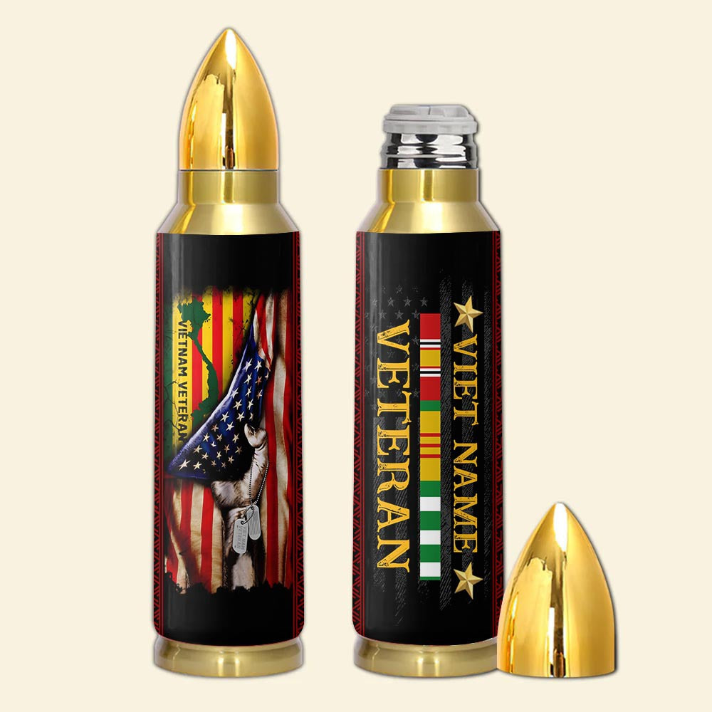 Vietnam Veteran  Bullet Tumbler