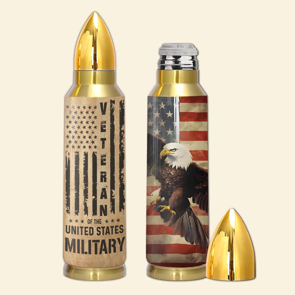 Veteran Of The Military Bullet Tumbler