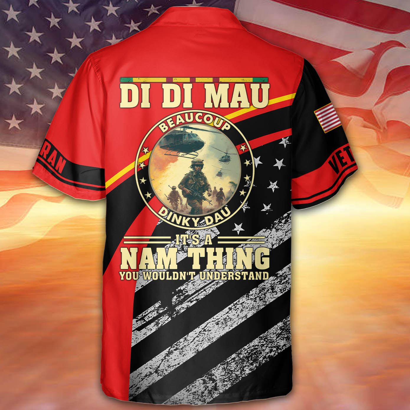 Vietnam Veteran Di Di Mau Hawaiian Shirt