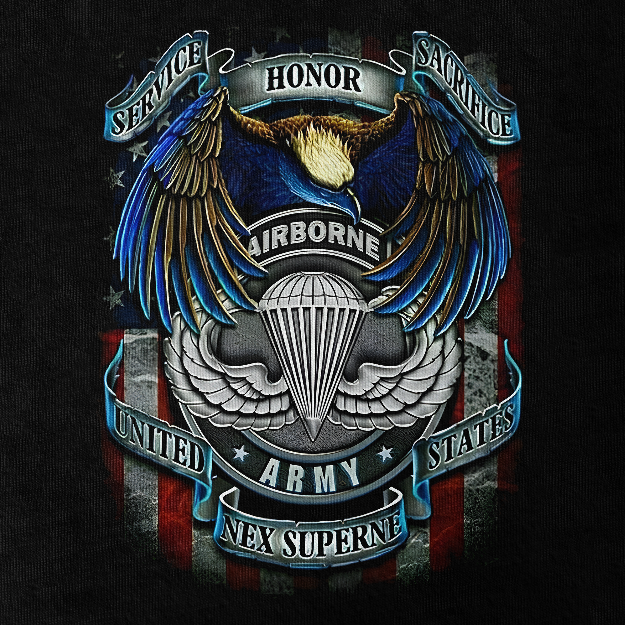 Airborne Honor Service Sacrifice Classic Tee