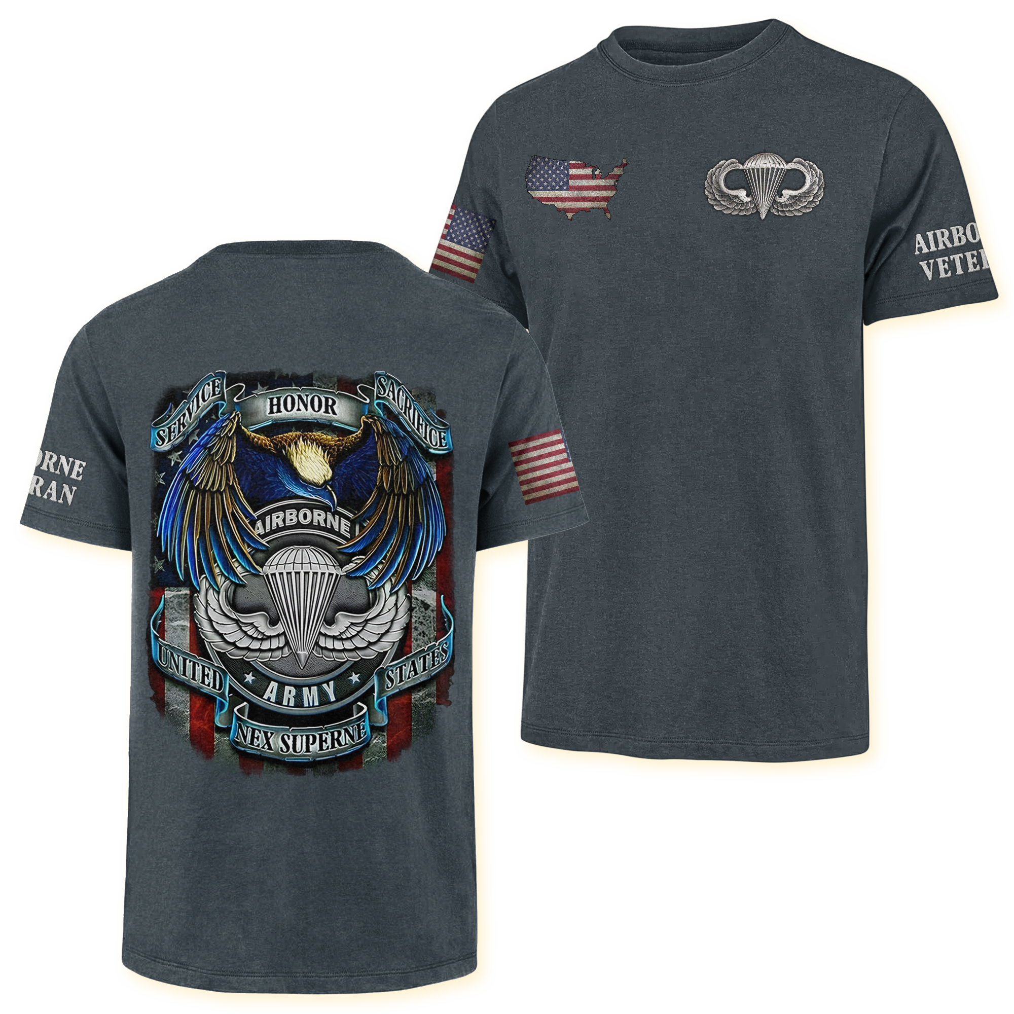 Airborne Honor Service Sacrifice Classic Tee