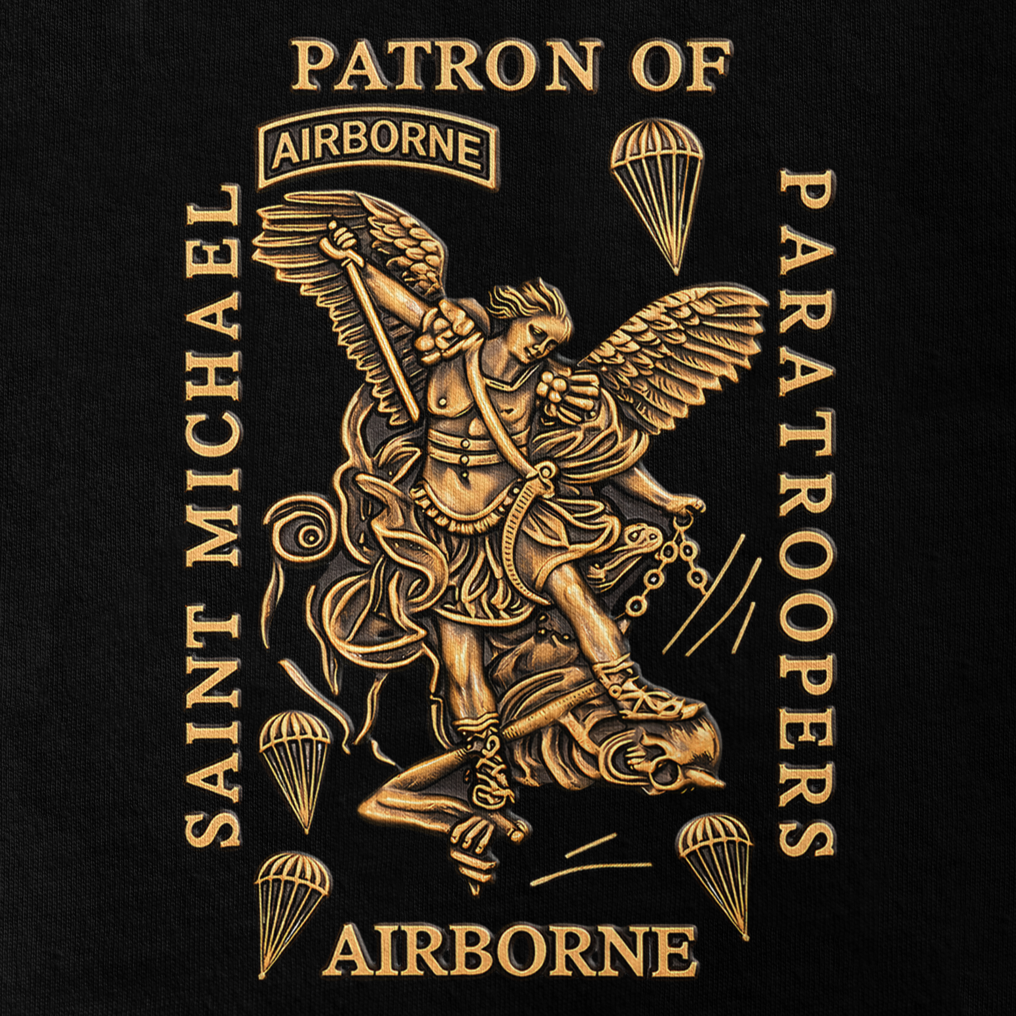 Personalizable Saint Michael Patron Of Paratroopers Classic T-shirt