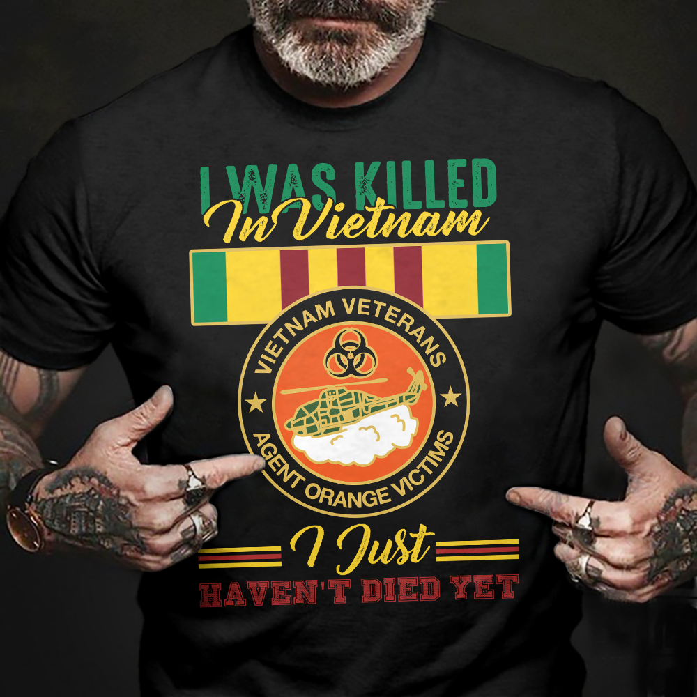 Vietnam Veteran I Was Killed In Vietnam Classic T-Shirt