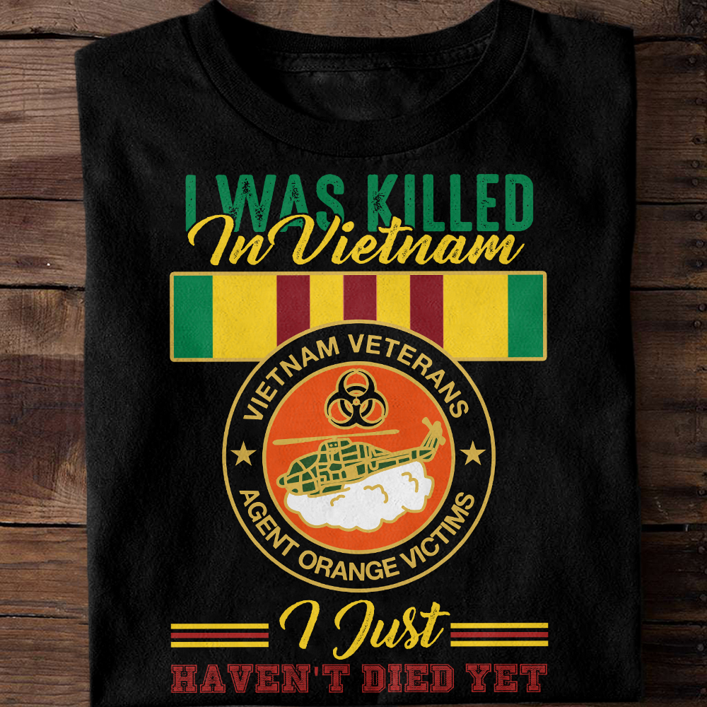 Vietnam Veteran I Was Killed In Vietnam Classic T-Shirt